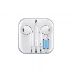 有线蓝牙耳机降噪高颜值适用于iPhone12 白色 白色